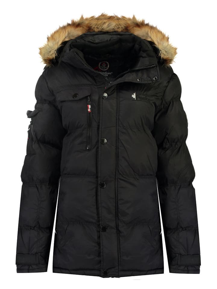 Winterjacke "Bukka" in Schwarz