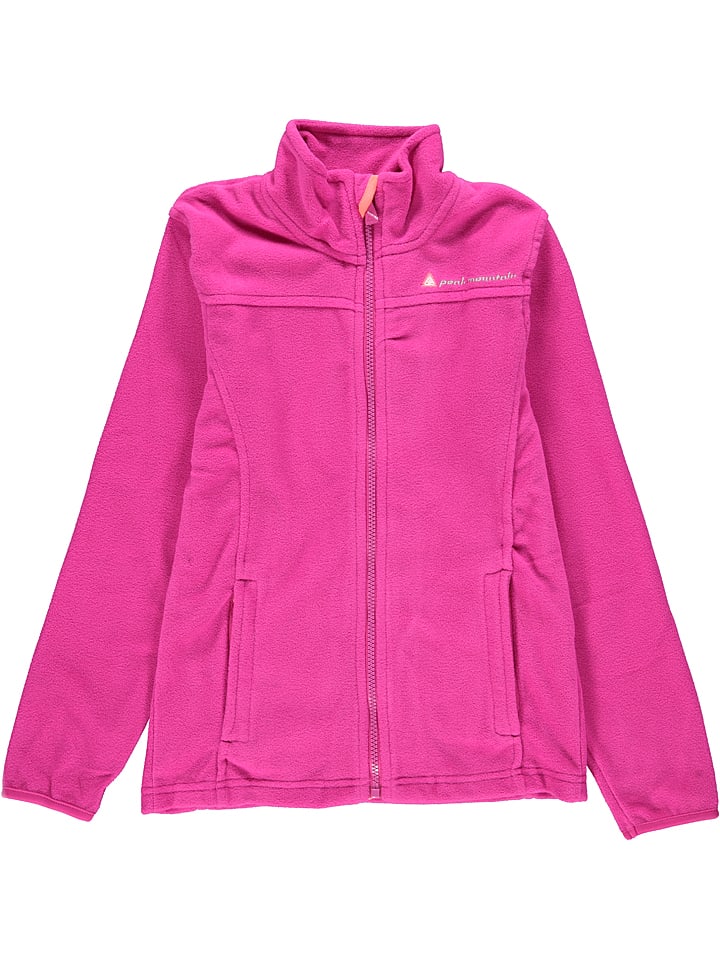 Fleece vest lichtroze