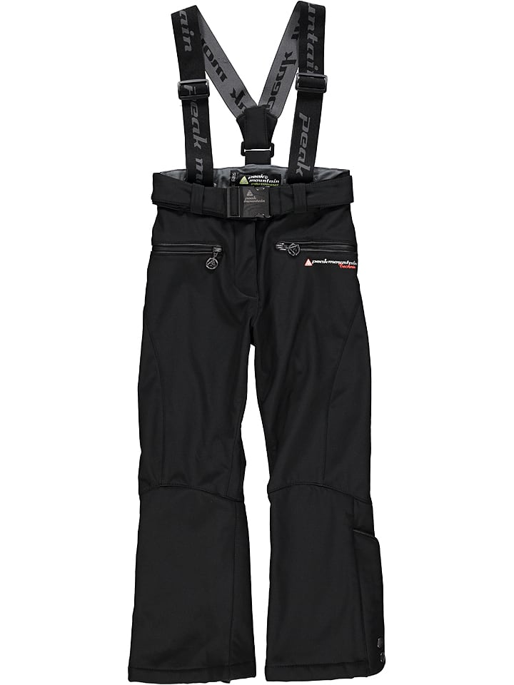 Softshell-Ski-/ Snowboardhose in Schwarz