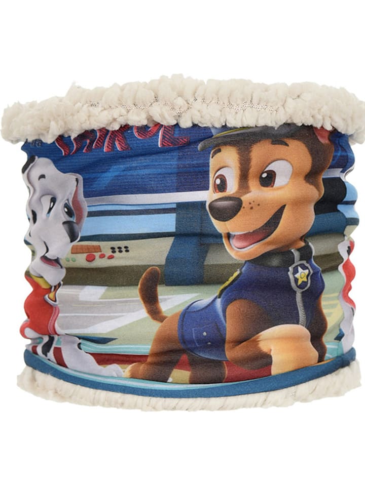 Loop-Schal "Paw Patrol" in Creme/ Bunt - (L)26 x (B)17 cm