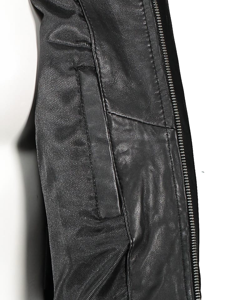KRISS Leren jas zwart goedkoop kopen | limango