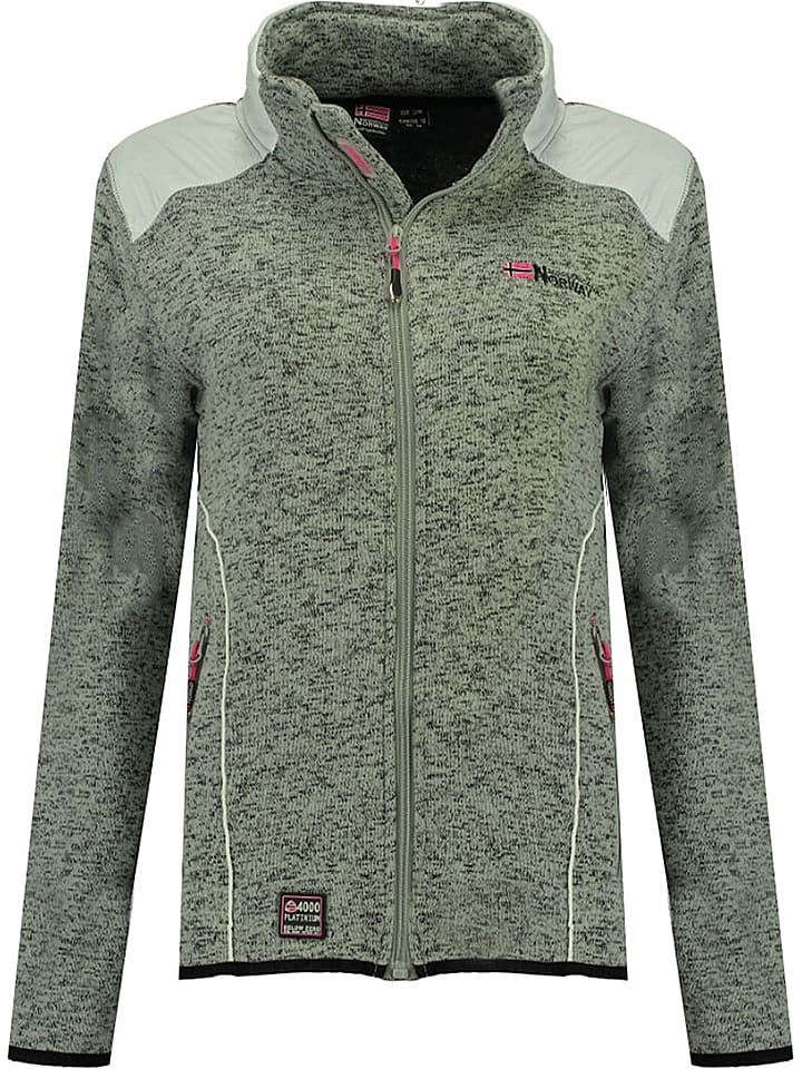 Fleecejacke "Tourbillone" in Grau