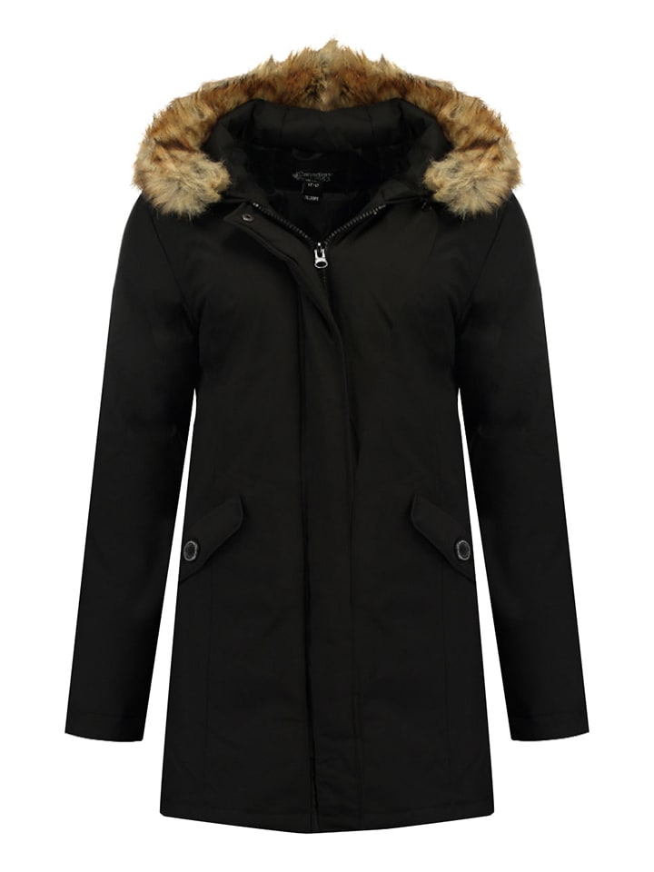 Parka "Dinastipeak" w kolorze czarnym