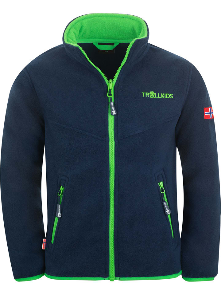 Kurtka polarowa "Oppdal XT" w kolorze granatowym