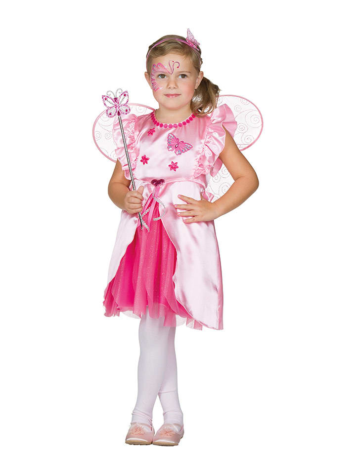 2-delig kostuum "Fee Lea" roze