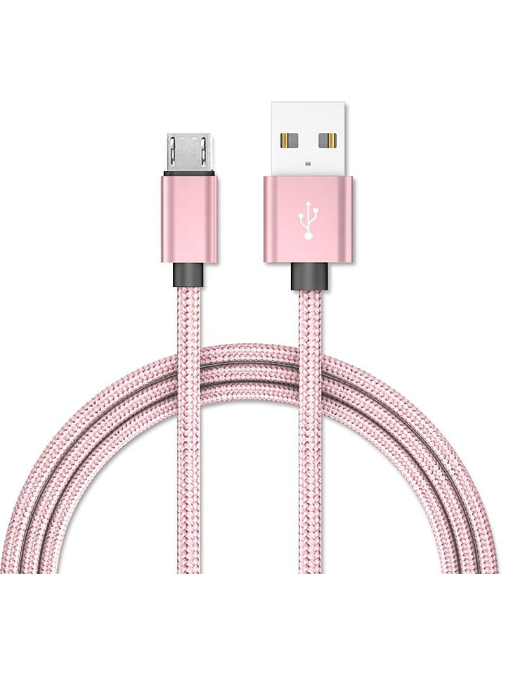 SWEET ACCESS Micro-USB-Ladekabel in Rosa (L)100 cm günstig kaufen