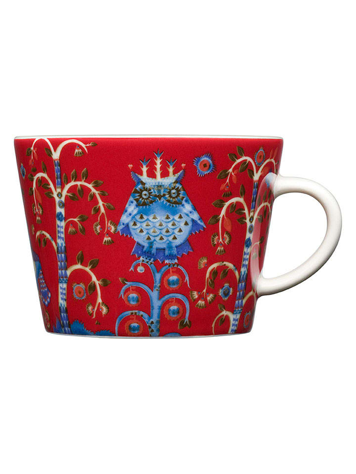 Koffiekop "Taik" rood/blauw - 200 ml