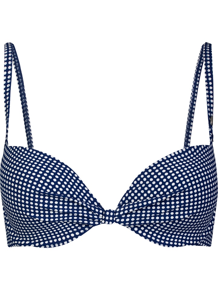 Biustonosz bikini w kolorze niebieskim