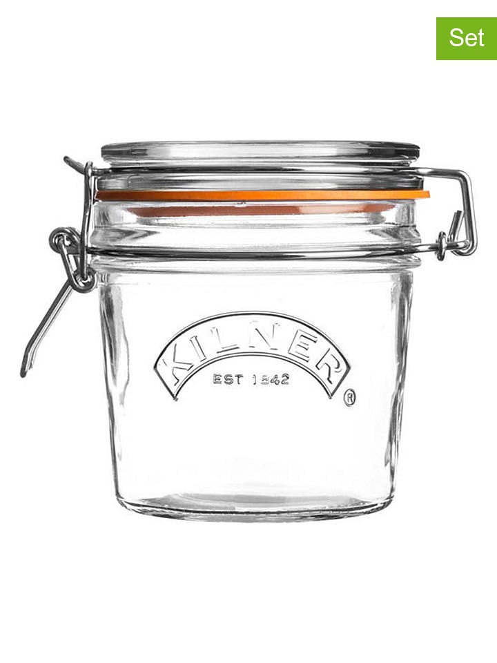2-delige set: weckpotten - 350 ml