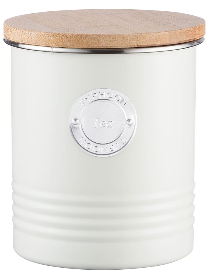 Vorratsbehälter "Tee" in Creme - 1l