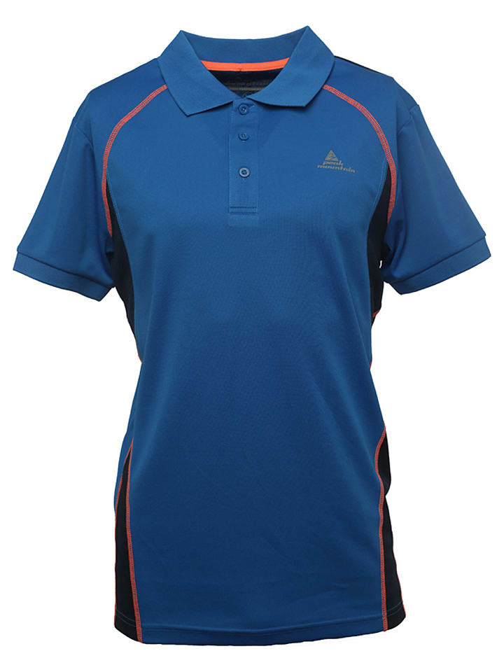 Funktionspoloshirt in Blau