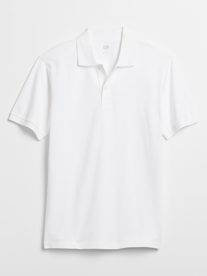Koszulka polo w kolorze białym