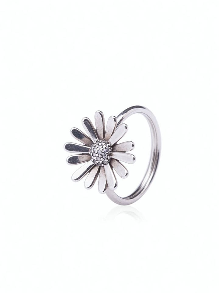 Silber-Ring mit Edelsteinen