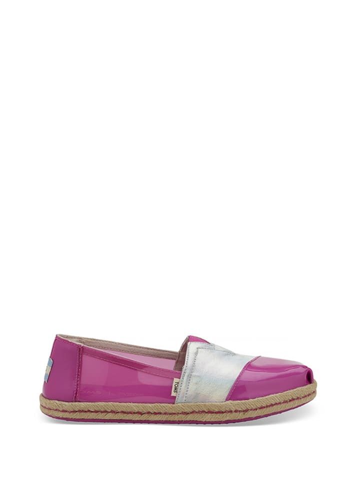 Espadryle w kolorze różowym