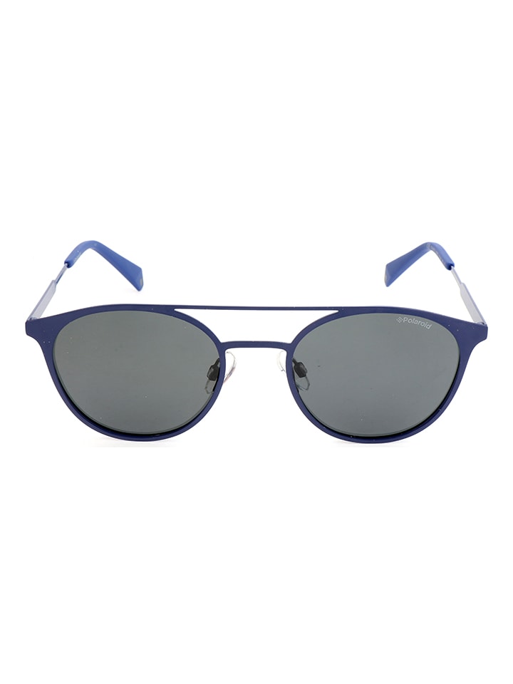 Herren-Sonnenbrille in Blau/ Grau
