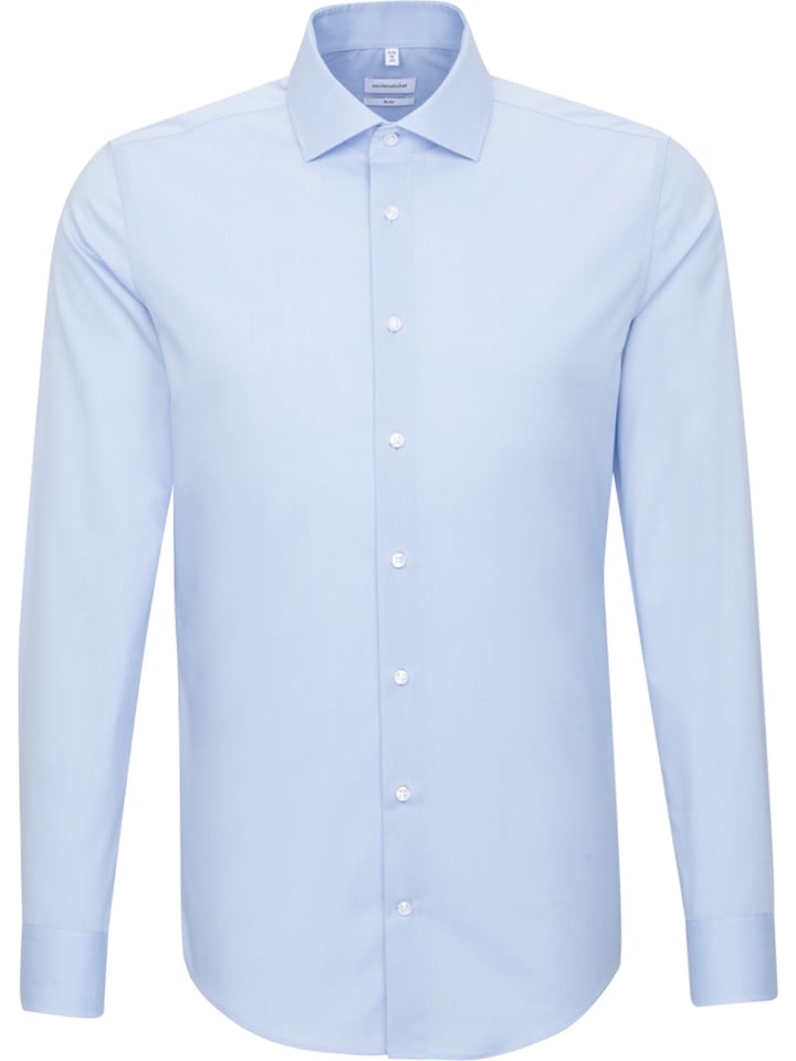 Koszula - Slim fit - w kolorze błękitnym
