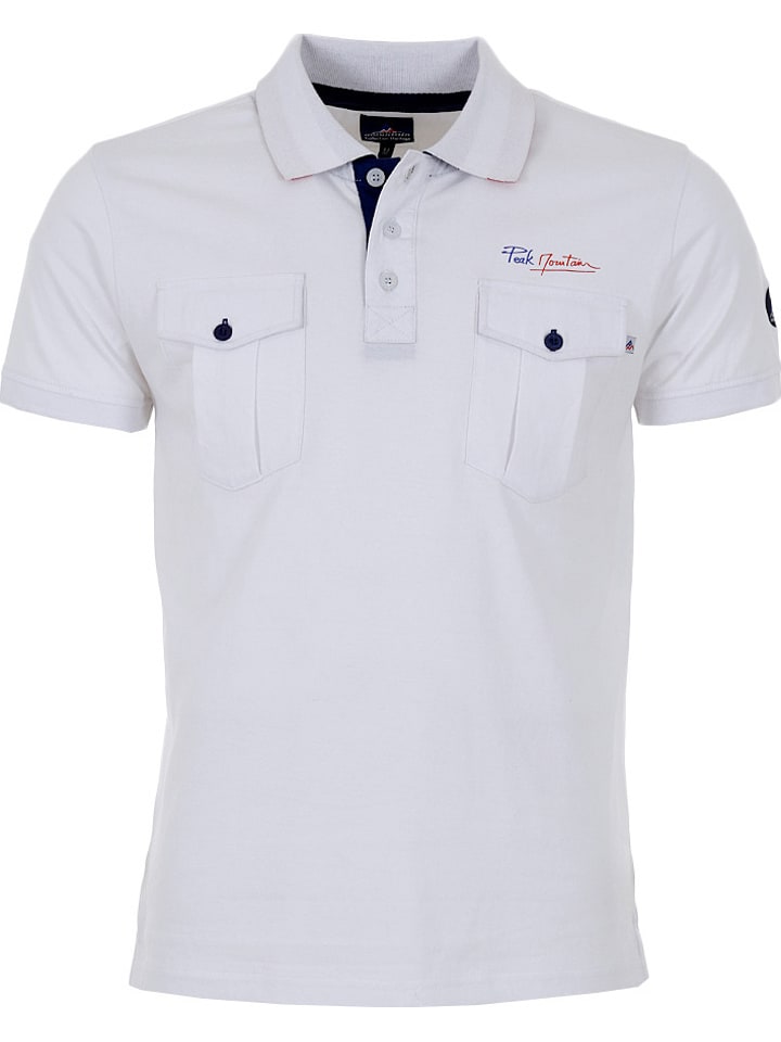 Koszulka polo w kolorze białym