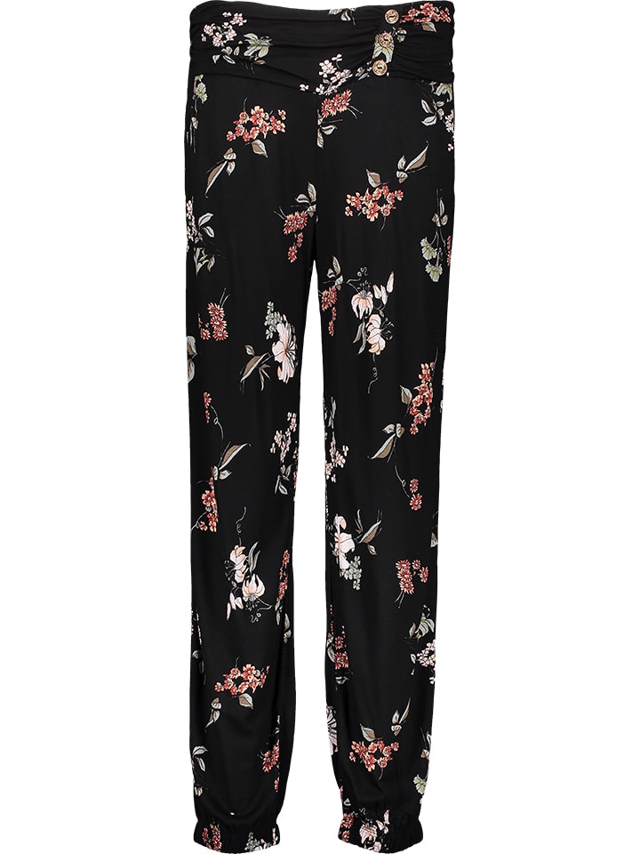 Broek zwart/meerkleurig