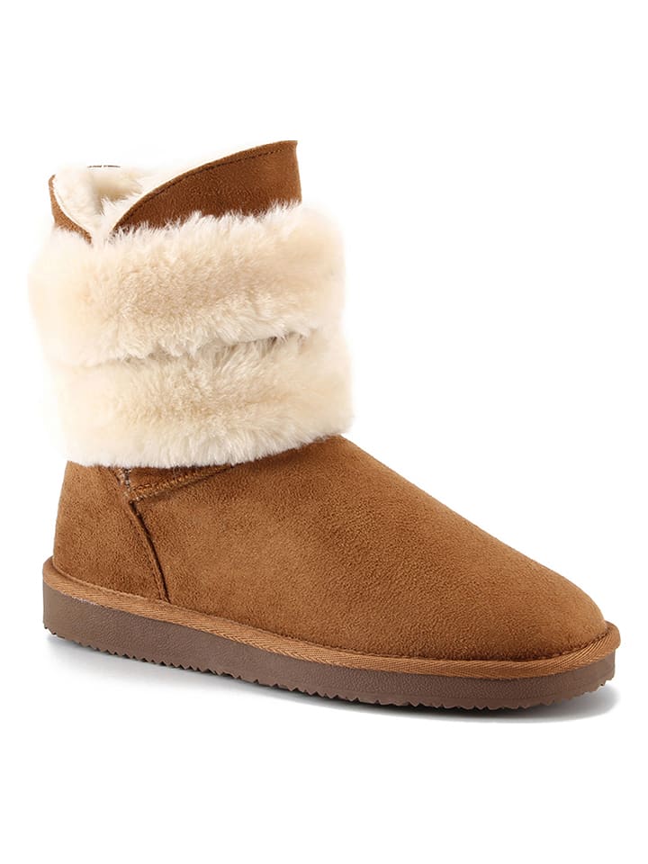 Winterboots "Canso" lichtbruin