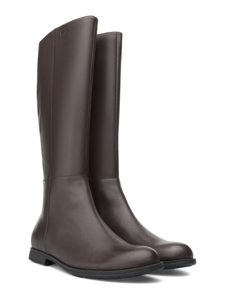 Leder-Stiefel "Llump" in Braun