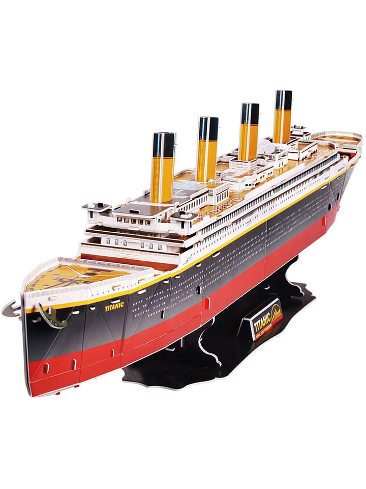 113-częściowe puzzle 3D "Titanic" - 10+
