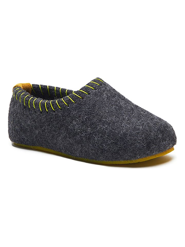 Pantoffels antraciet