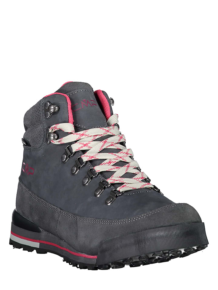 Leder-Wanderboots "Heka" in Grau