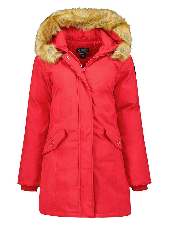 Parka "Dinastipeak" rood