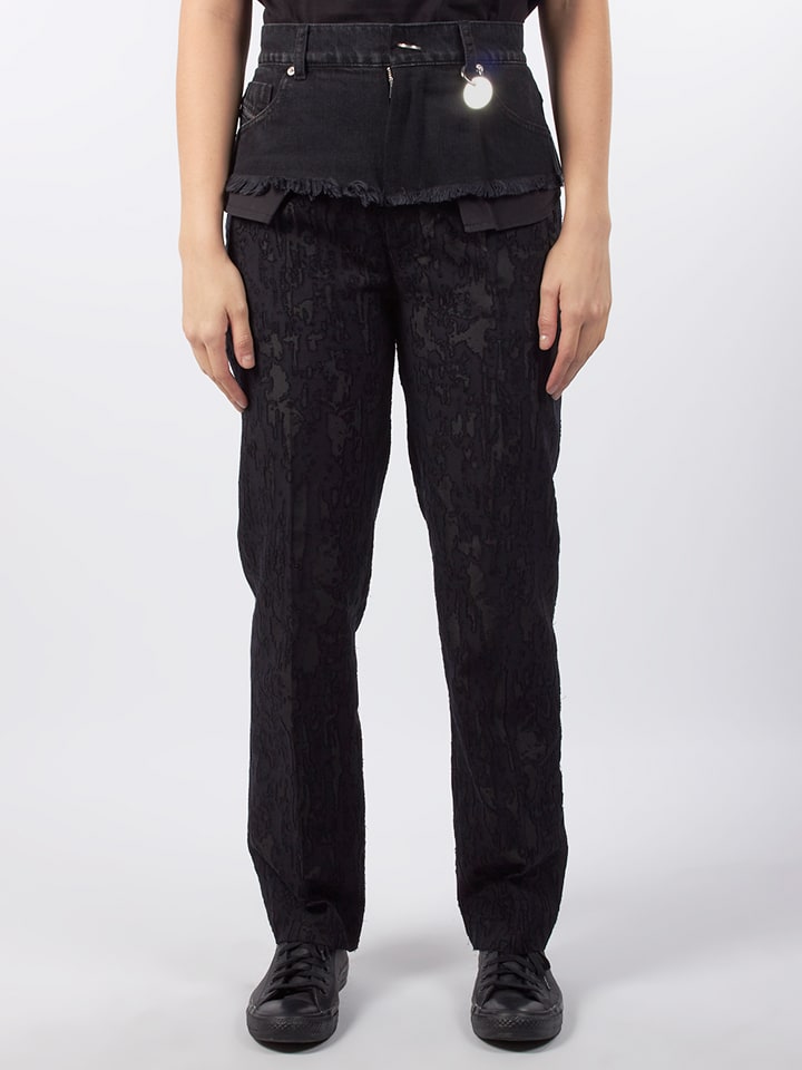 Spijkerbroek "Maru" - regular fit - zwart