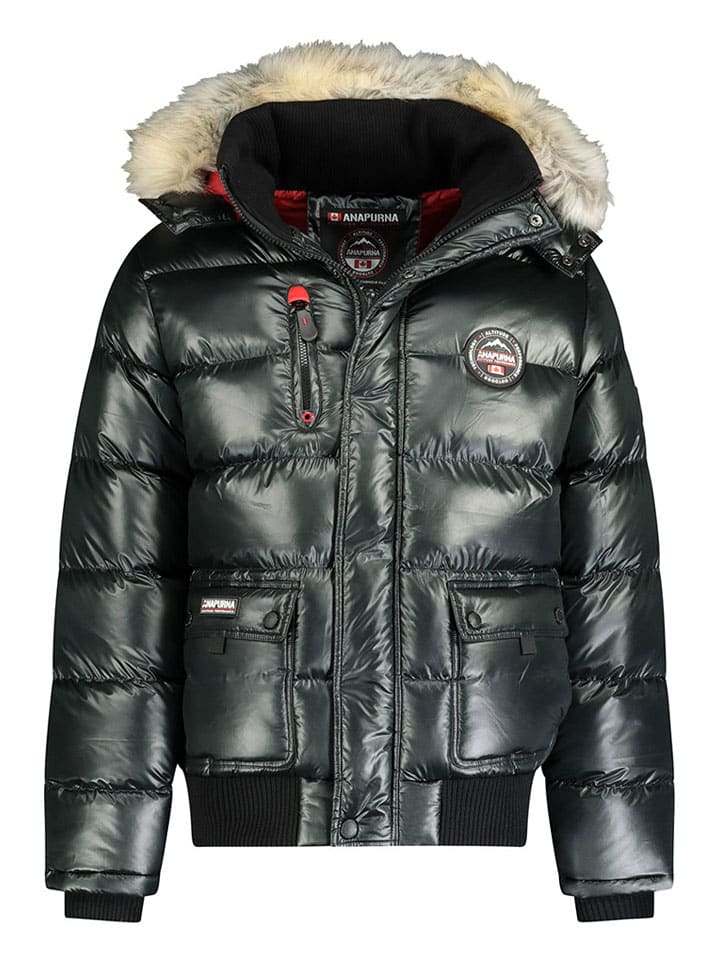 Winterjacke "Bugsana" in Schwarz