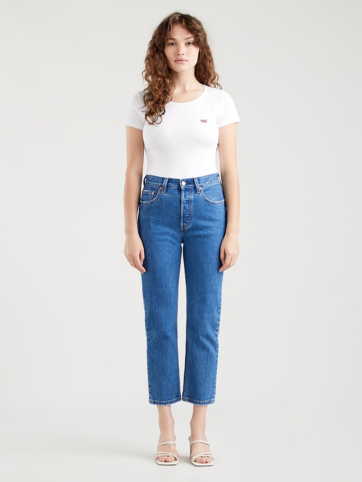 Dżinsy "501" - Regular fit - w kolorze niebieskim