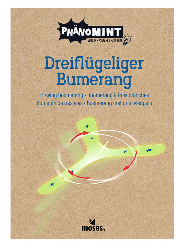 Bumerang w kolorze zielonym - 8+
