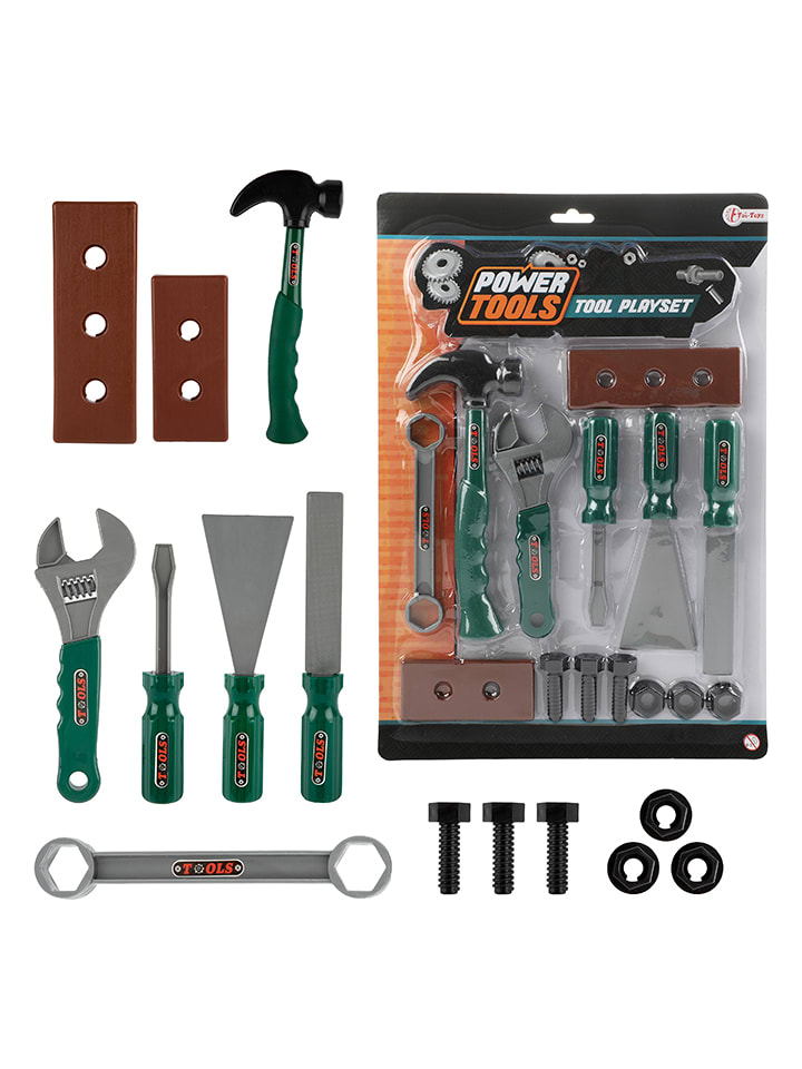 14-częściowy zestaw narzędzi "Power Tools" - 3+
