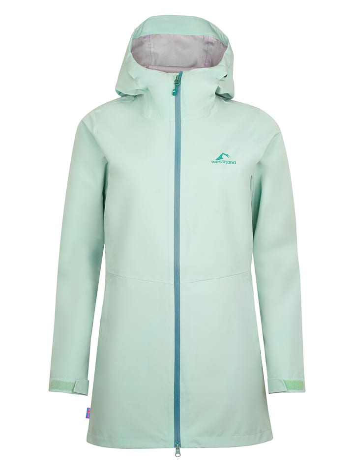 Functionele parka "Reykjavik" mintgroen