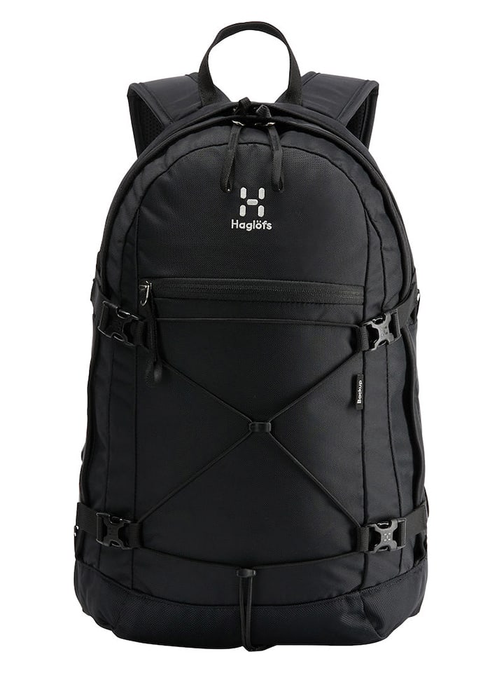 Plecak trekkingowy "Backup" w kolorze czarnym - 33 x 48 x 20 cm