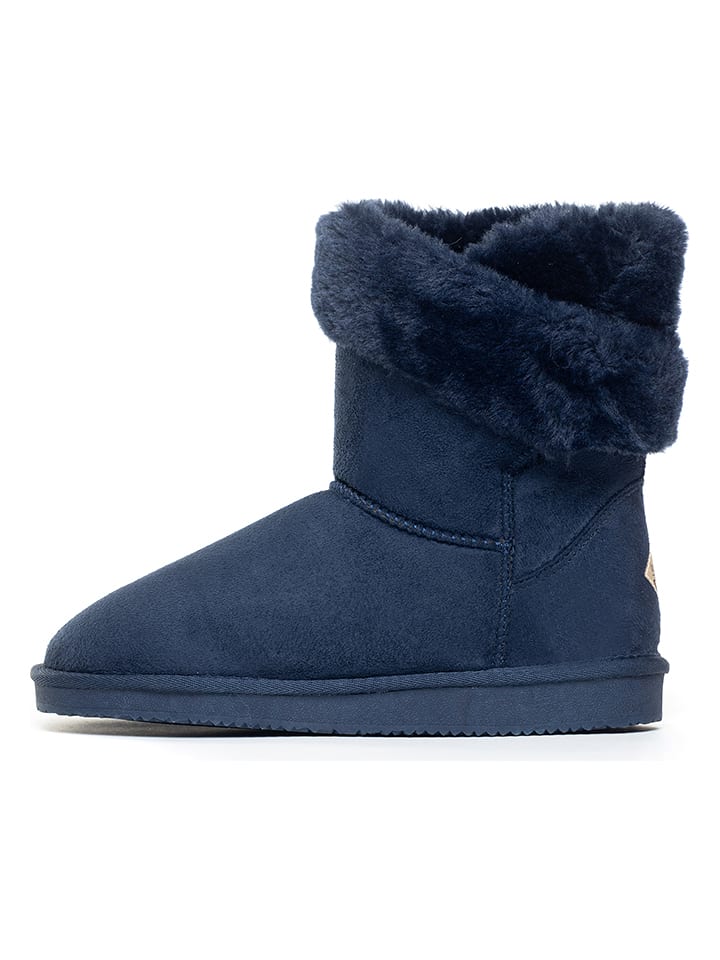 Winterboots "Arine" donkerblauw