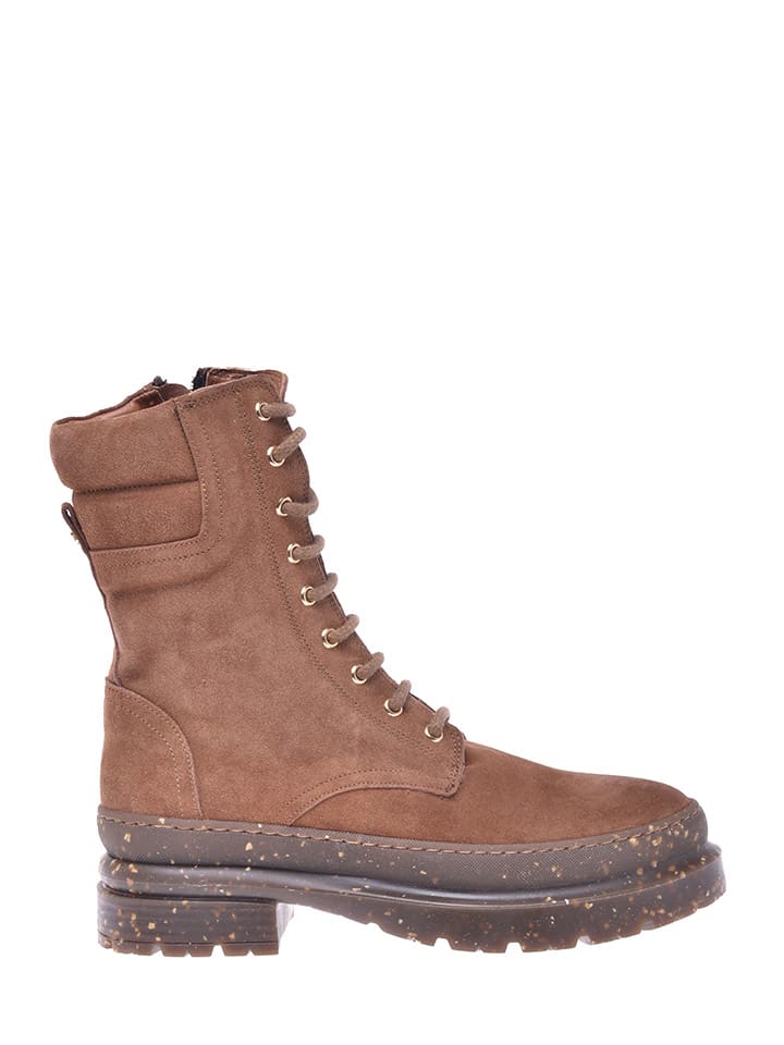 Leren boots bruin