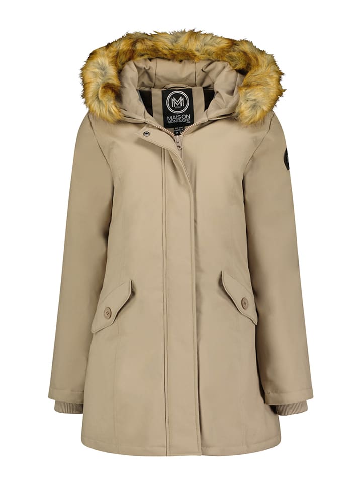 Parka "Dinamai" in Beige