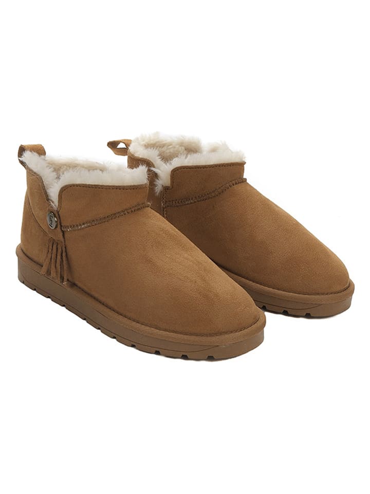 Winterboots "Ilonie" lichtbruin