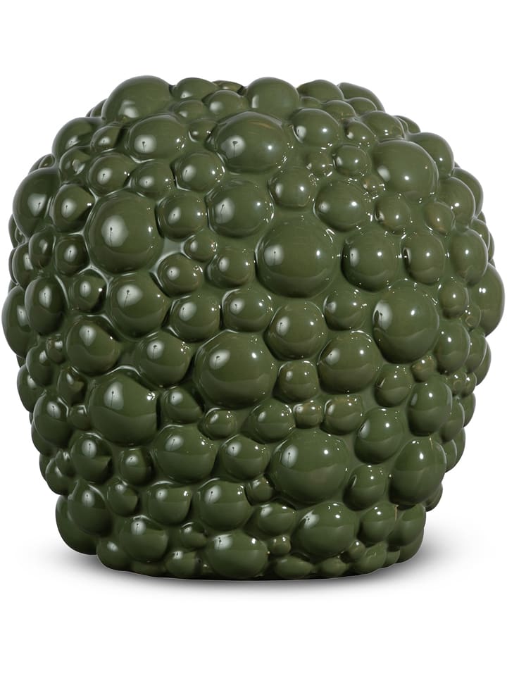 Wazon "Celeste" w kolorze zielonym - wys. 26 x Ø 19 cm