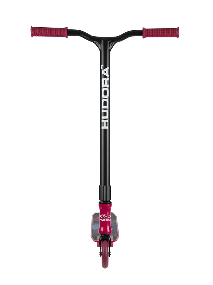 Hulajnoga "Stunt XQ-13" w kolorze czarno-czerwonym - 8+