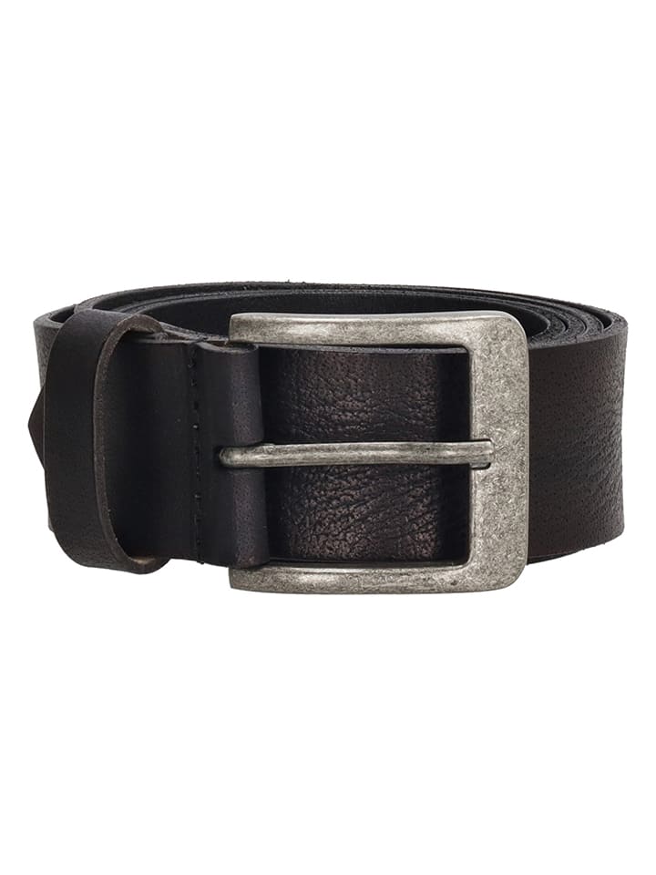 Leren riem zwart