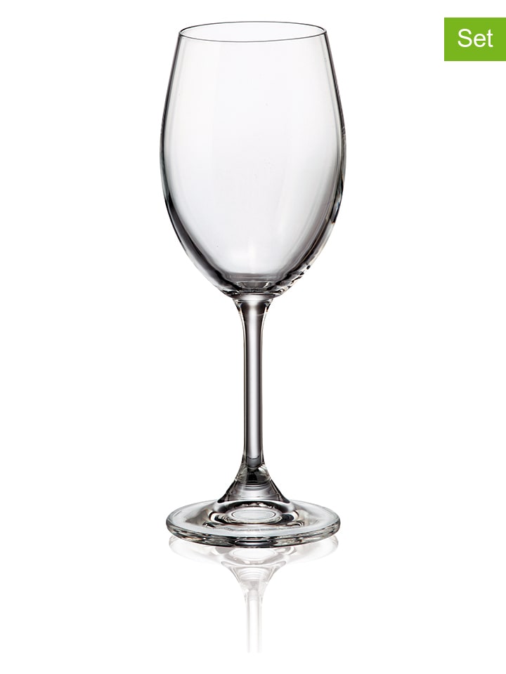 Kieliszki (6 szt.) "Oslo" do białego wina - 250 ml
