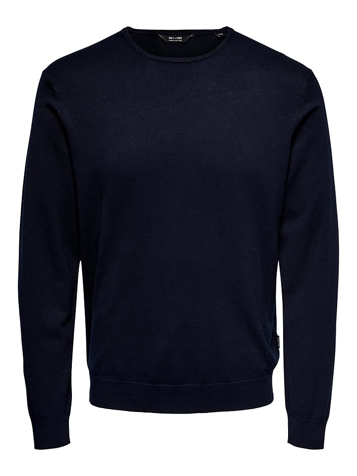Sweter "Wyler" w kolorze granatowym