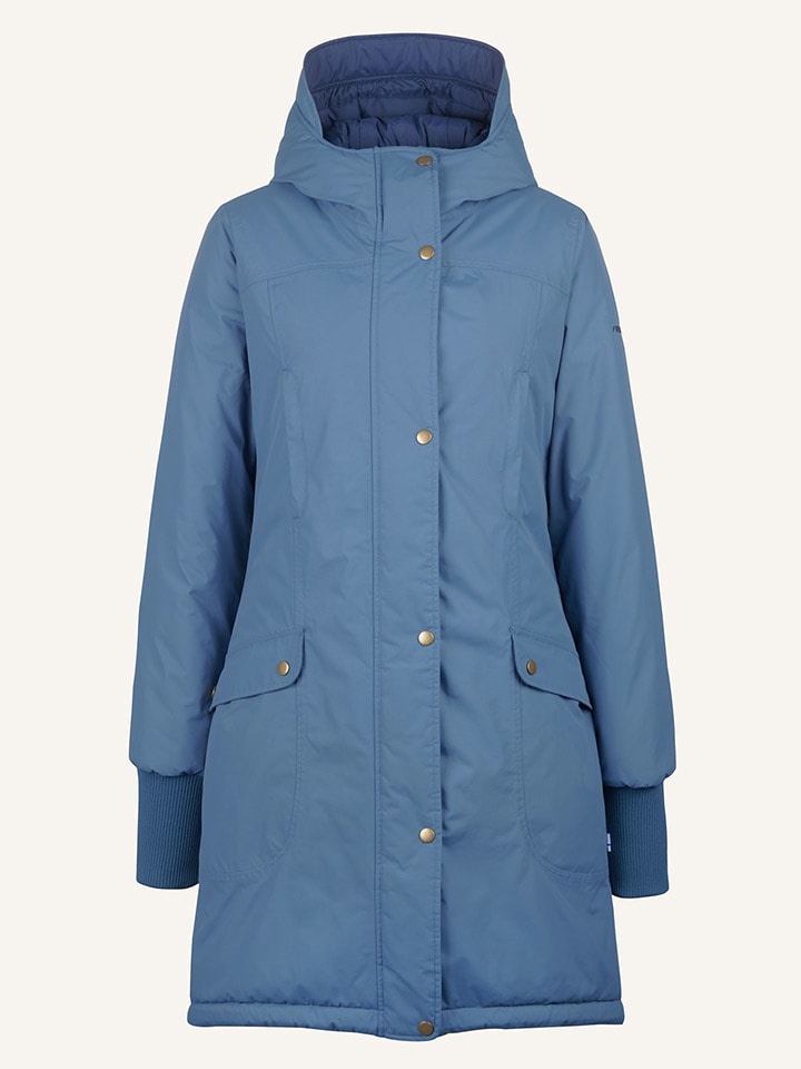 Omkeerbare winterjas "Sipuli" lichtblauw/donkerblauw