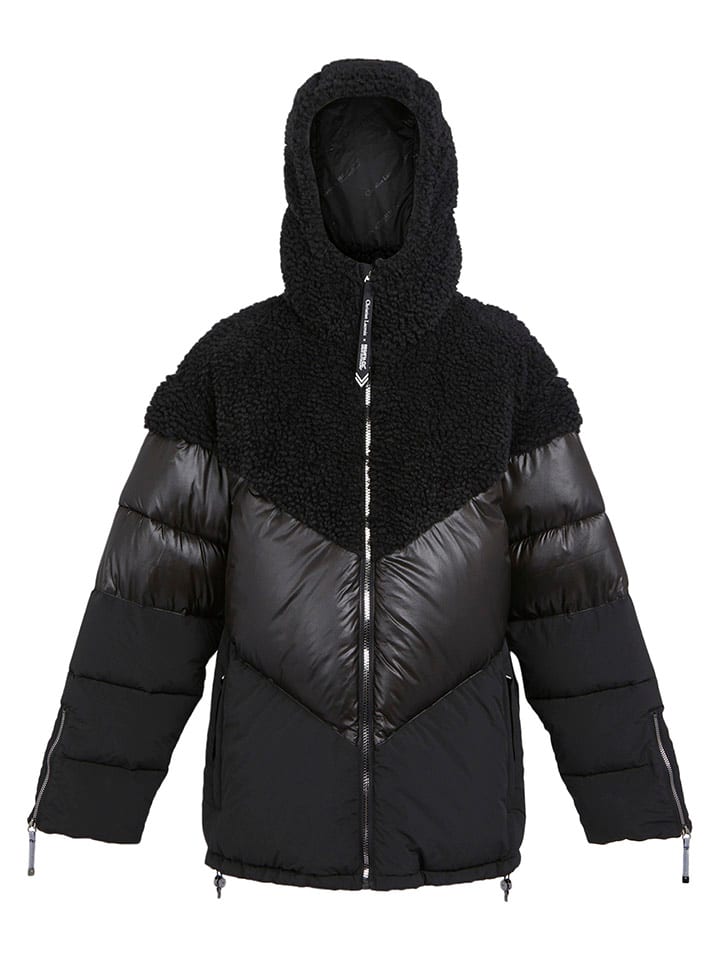 Steppjacke "Sete" in Schwarz