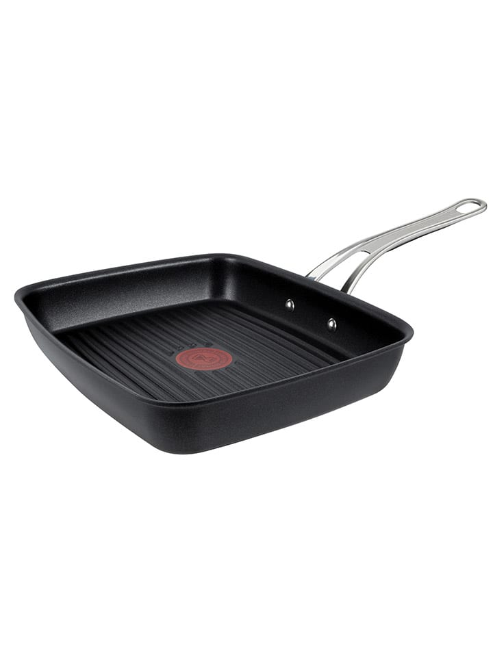 Patelnia grillowa "Jo Cooks Classic" w kolorze czarnym - 23 x 27 cm