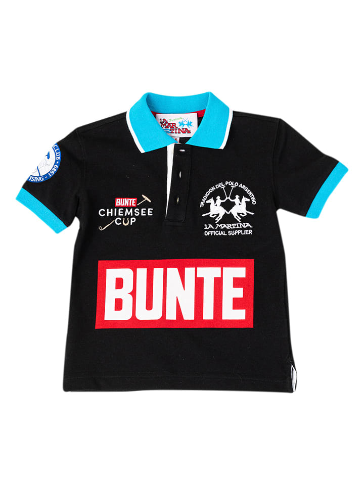 Poloshirt in Schwarz