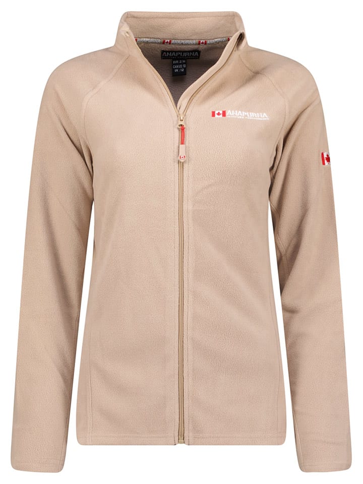 Fleecejacke "Tonneau" in Beige