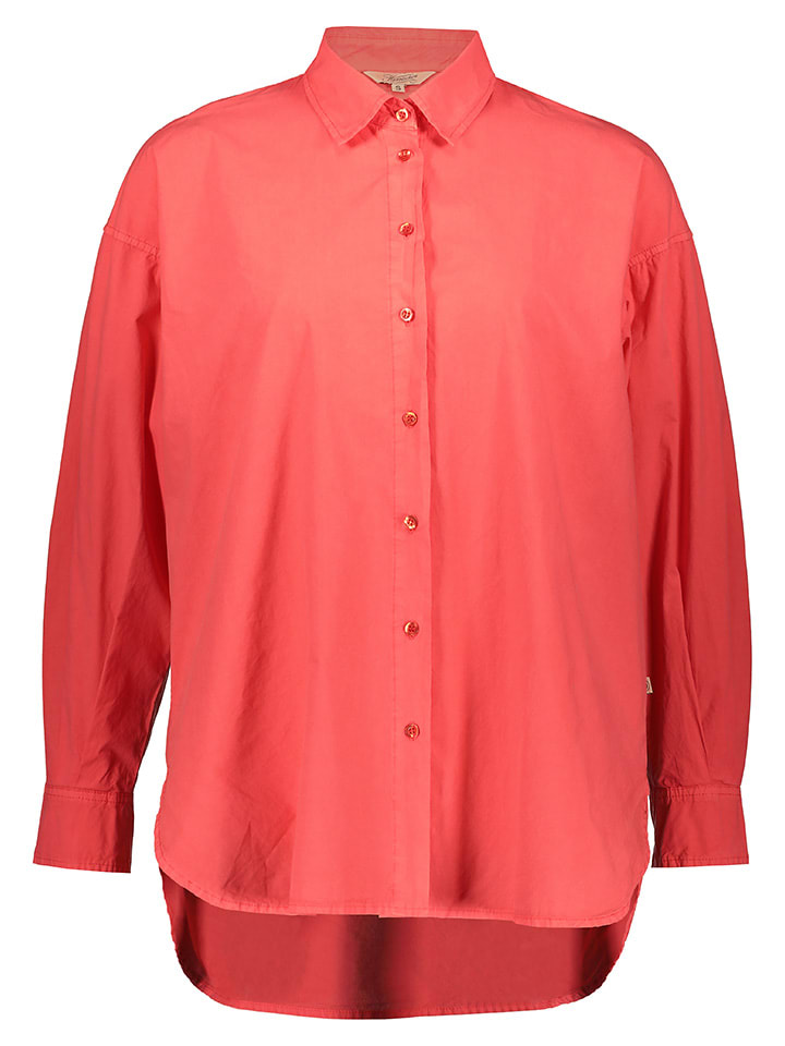 Blouse koraalrood